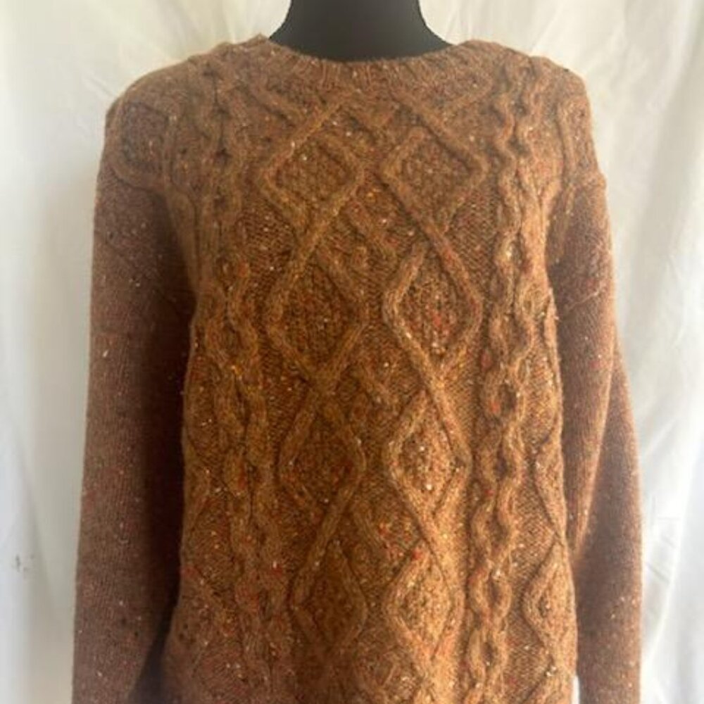 100% Wool Irish Sweater